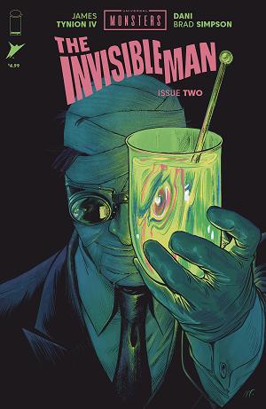 Universal Monsters The Invisible Man #2 CVR E (OF 4) CVR E INC 1:50 MATTHEW ROBERTS cover