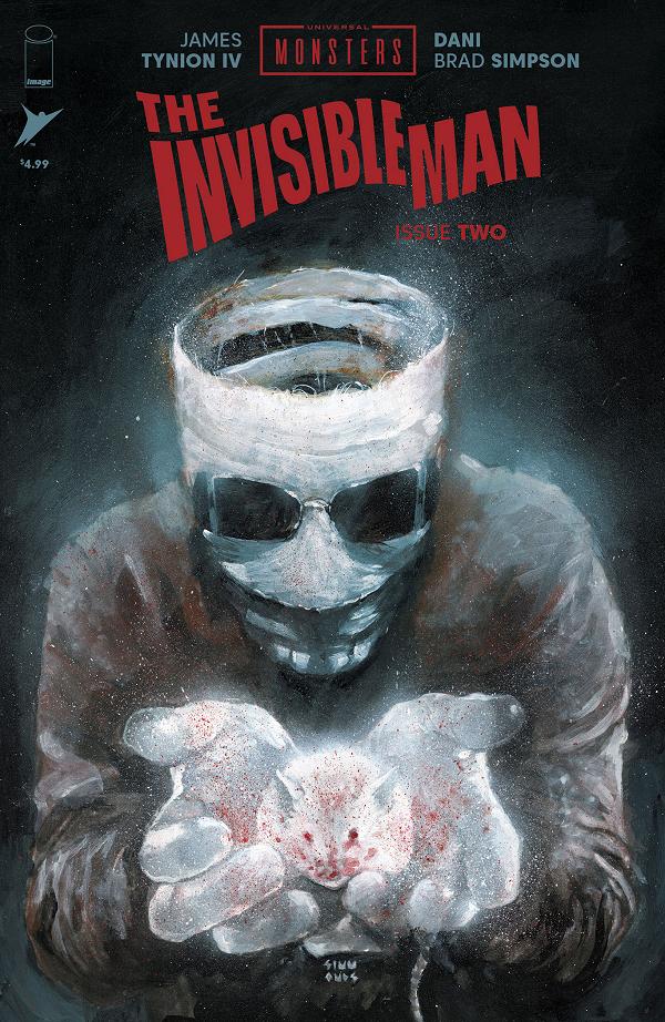 Universal Monsters The Invisible Man #2 CVR F (OF 4) CVR F INC 1:75 MARTIN SIMMONDS cover