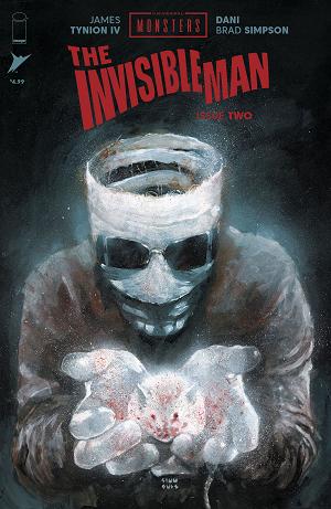 Universal Monsters The Invisible Man #2 CVR F (OF 4) CVR F INC 1:75 MARTIN SIMMONDS cover