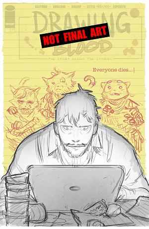 Drawing Blood #10 CVR B (OF 12) CVR B BEN BISHOP cover