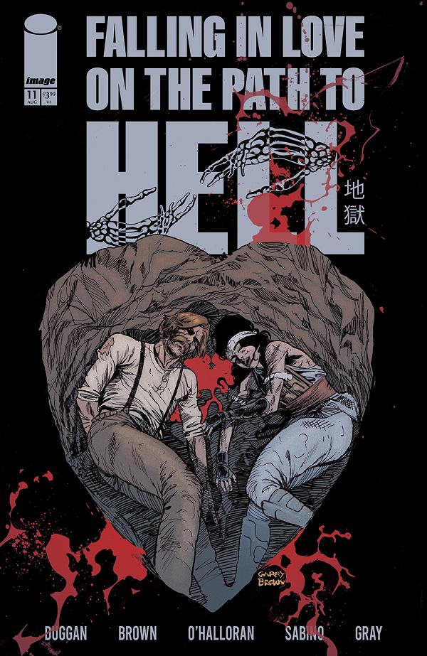 Falling In Love On The Path To Hell #11 CVR A GARRY BROWN (MR) cover