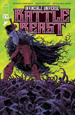 Invincible Universe Battle Beast #5 CVR B CVR B TONY MOORE cover