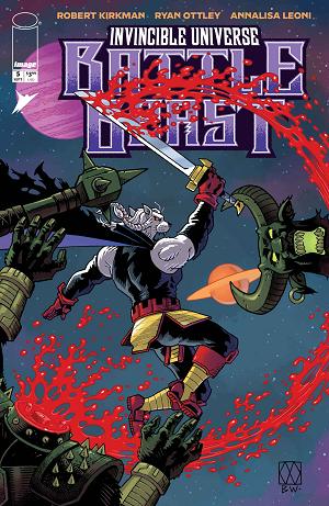 Invincible Universe Battle Beast #5 CVR E CVR E INC 1:50 MATT WAGNER & BRENNAN WAGNER cover