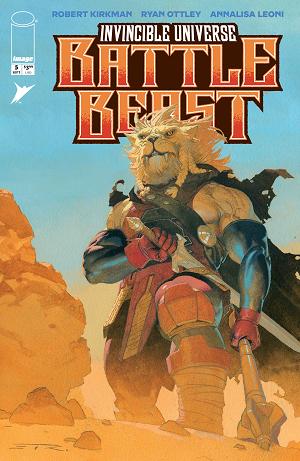 Invincible Universe Battle Beast #5 CVR F CVR F INC 1:100 ESAD RIBIC cover