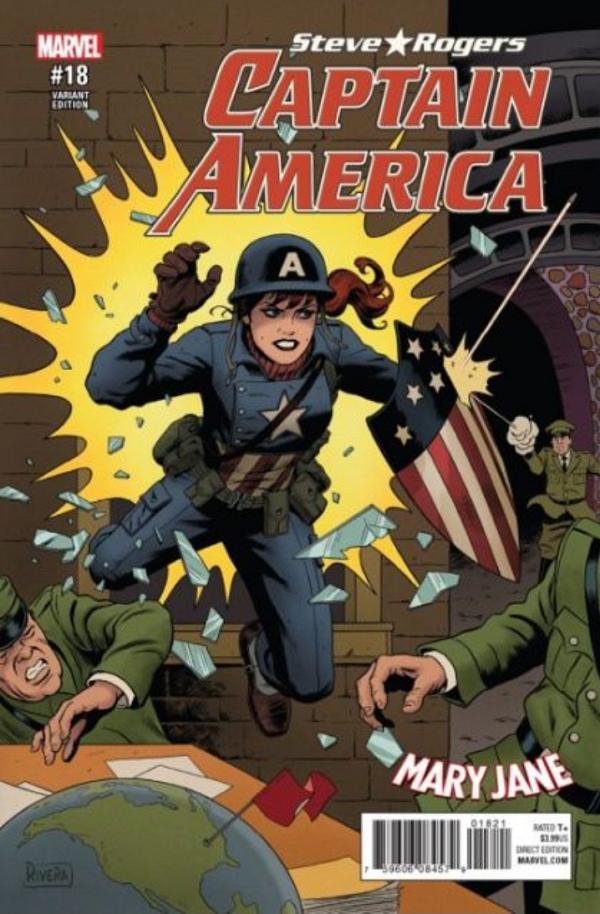 Captain America: Steve Rogers #18 Mary Jane Variant cover