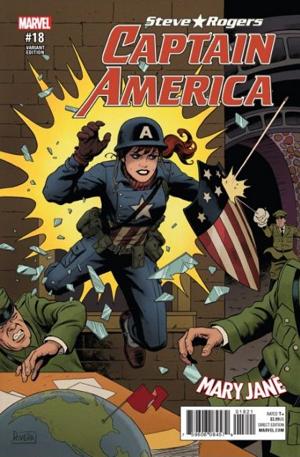 Captain America: Steve Rogers #18 Mary Jane Variant cover