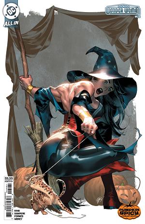 Wonder Woman #25 CVR E CVR E YASMINE PUTRI PUMPKIN SPICY CARD STOCK cover