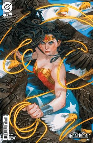 Wonder Woman #25 CVR H CVR H INC 1:25 TRAN NGUYEN CARD STOCK cover
