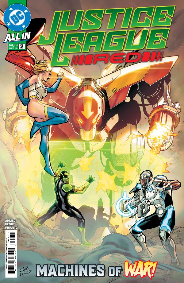 Justice League Red #2 CVR A CLAYTON HENRY cover