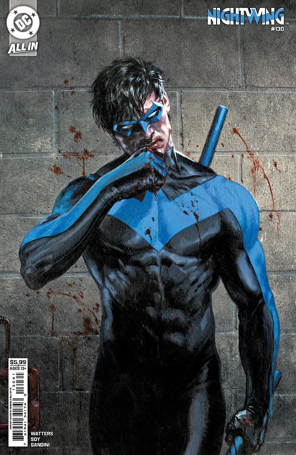 Nightwing #130 CVR E CVR E GABRIELE DELL OTTO GOTHAM CARD STOCK cover