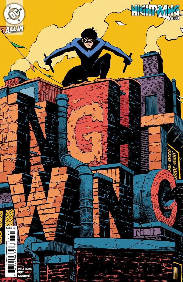 Nightwing #130 CVR F CVR F INC 1:25 ETHAN YOUNG CARD STOCK cover