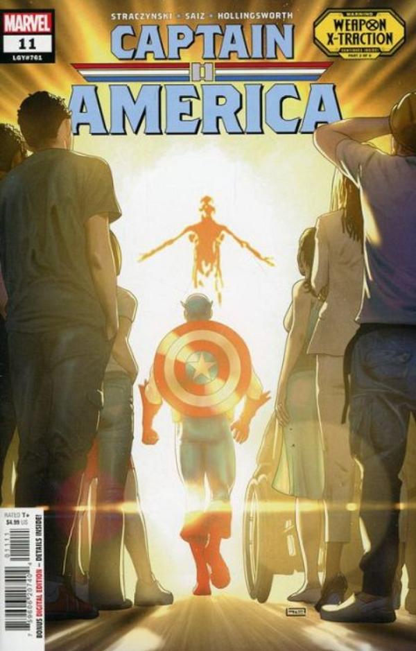 Captain America #11 cover by Taurin Clarke