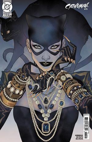 Catwoman #79 CVR E CVR E INC 1:25 CATHY KWAN CARD STOCK cover