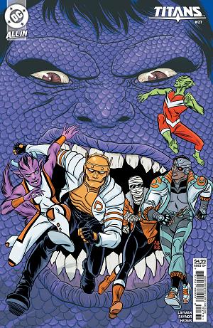 Titans #27 CVR C CVR C MICHAEL ALLRED CARD STOCK cover