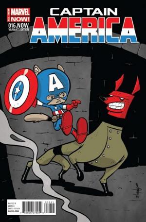 Captain America #16 Eliopoulos Variant cover