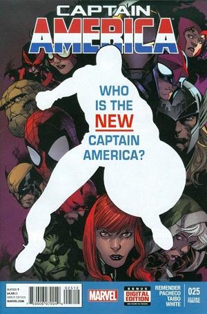 Captain America #25 2nd Printing cover