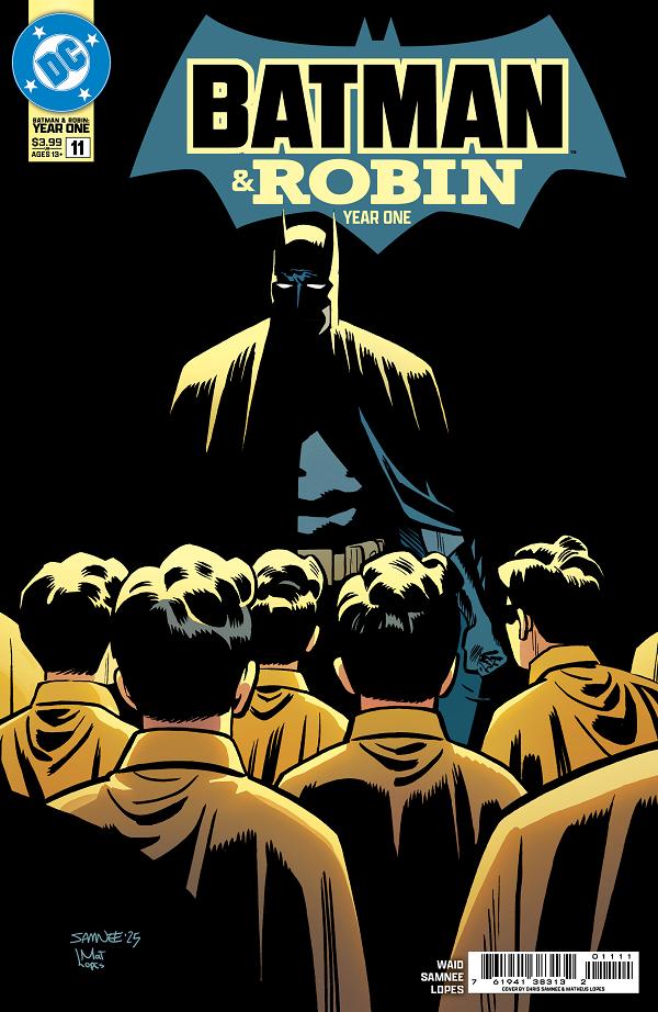 Batman & Robin Year One #11 CVR A CHRIS SAMNEE cover