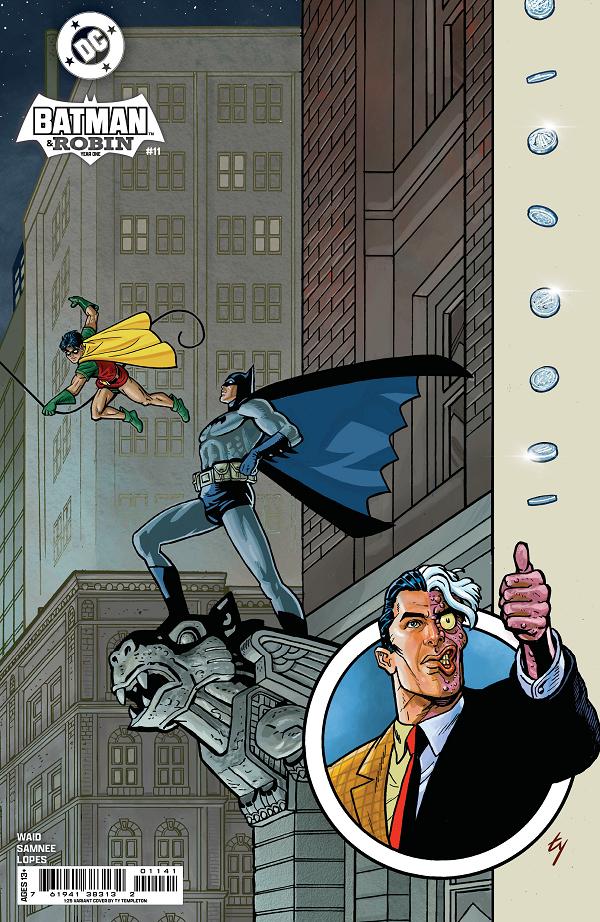 Batman & Robin Year One #11 CVR D (OF 12) CVR D INC 1:25 TY TEMPLETON CARD STOCK cover