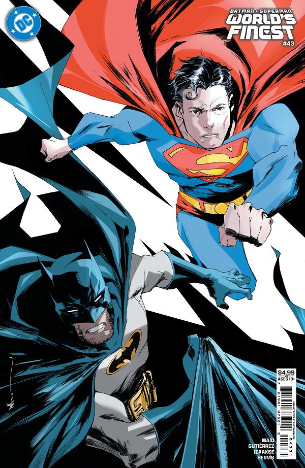 Batman & Superman: World's Finest #43 CVR B CVR B DUSTIN NGUYEN CARD STOCK cover