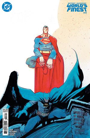 Batman & Superman: World's Finest #43 CVR D CVR D INC 1:25 JAMES HARREN CARD STOCK cover