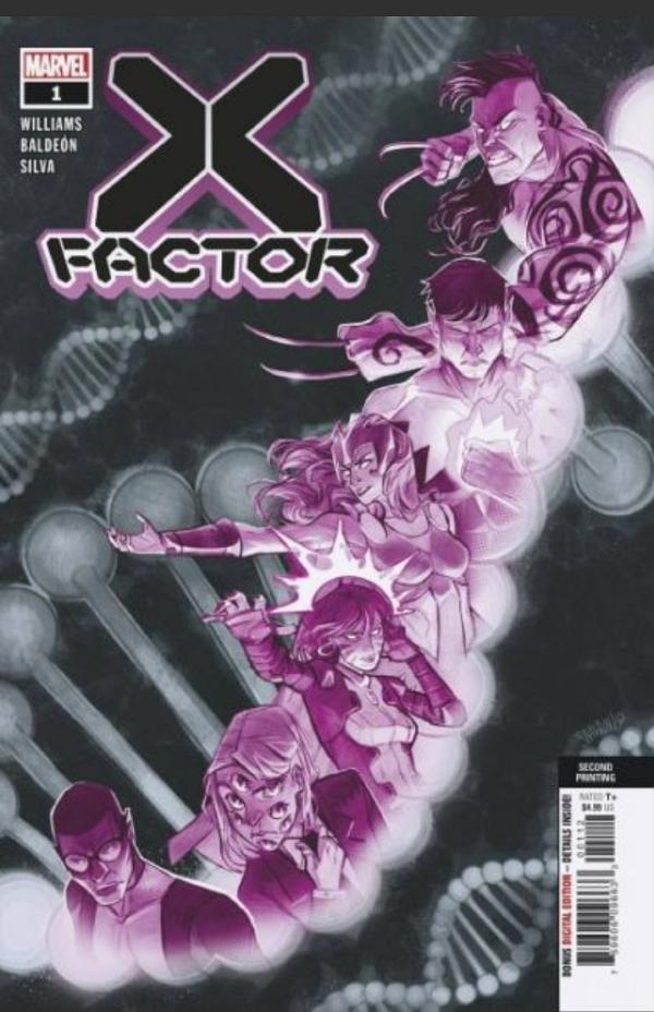 X-Factor #1 2nd Printing cover