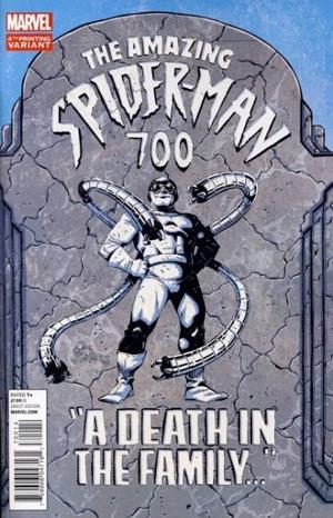 Amazing Spider-Man #700 4th Printing cover
