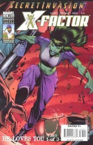 X-Factor #33 2nd Printing cover