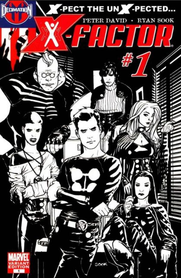 X-Factor #1 2nd Printing cover