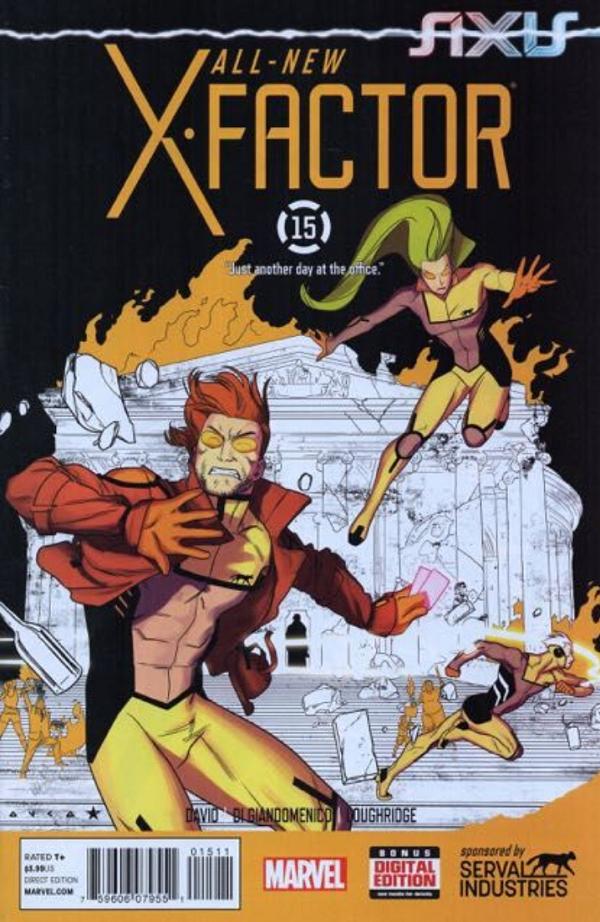 All New X-Factor #15  cover