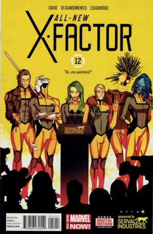 All New X-Factor #12 cover
