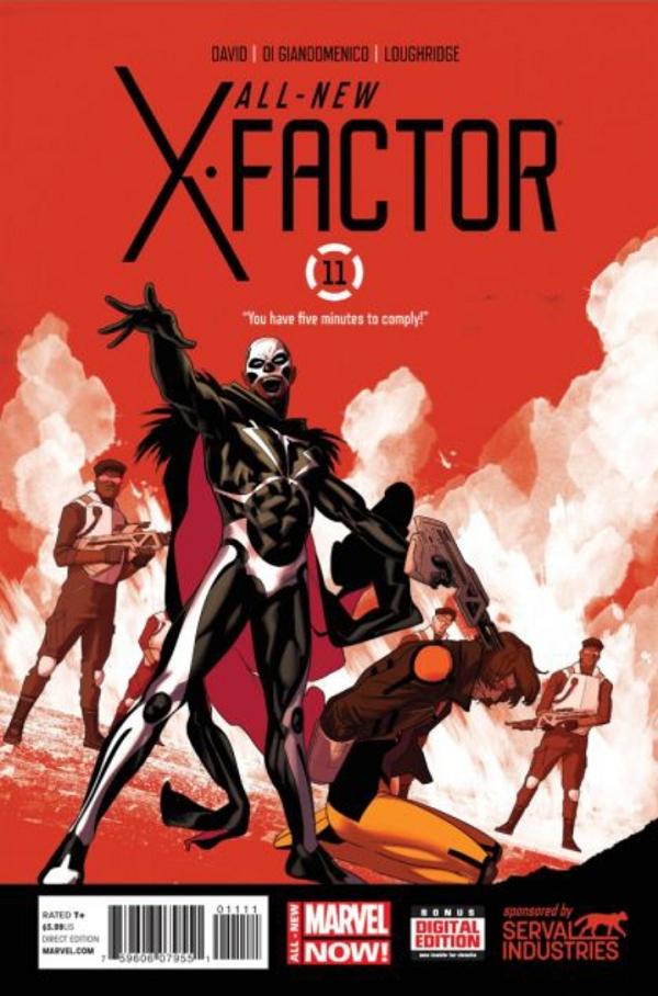 All New X-Factor #11  cover