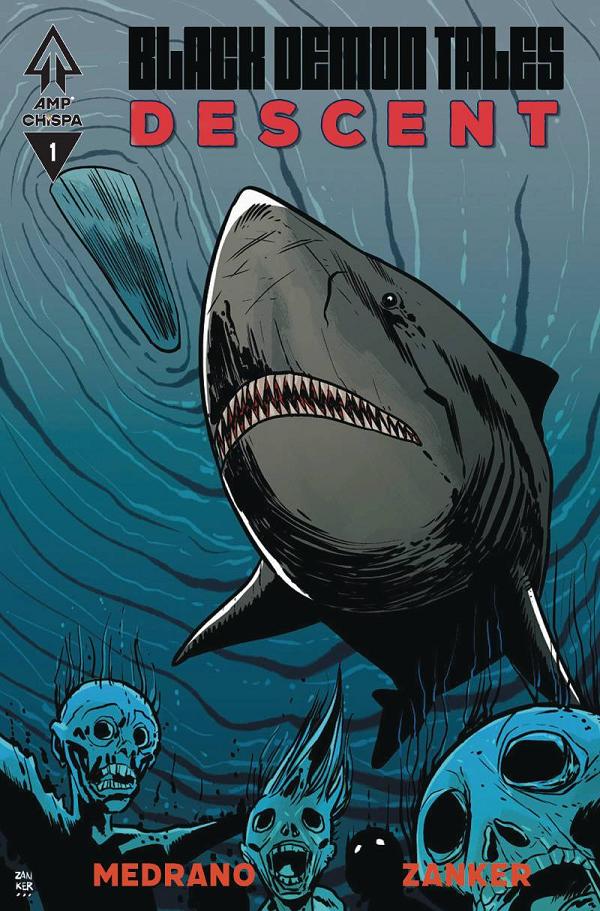 Black Demon Tales Descent #1 cover