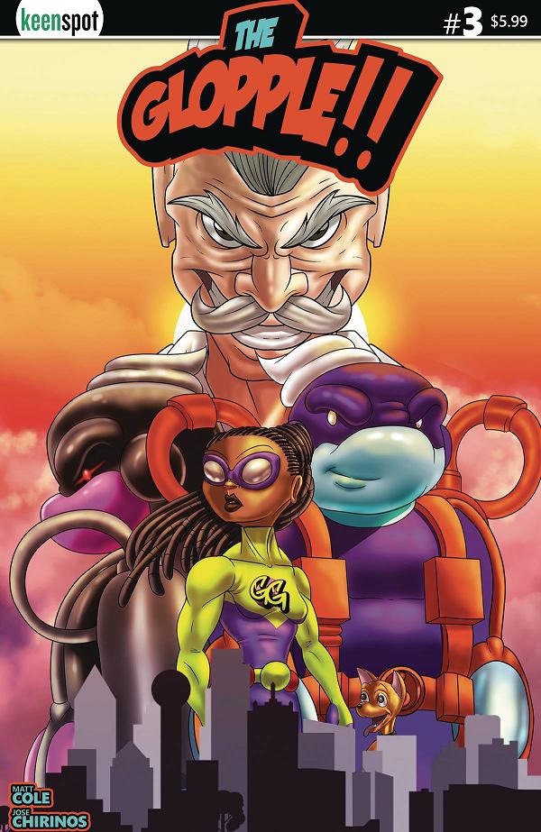 Glopple #3 cover by Jose Chirinos
