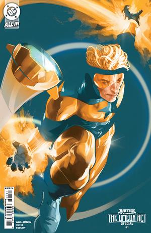 Justice League The Omega Act Special #1 CVR E (ONE SHOT) CVR E INC 1:25 DON AGUILLO CARD STOCK cover