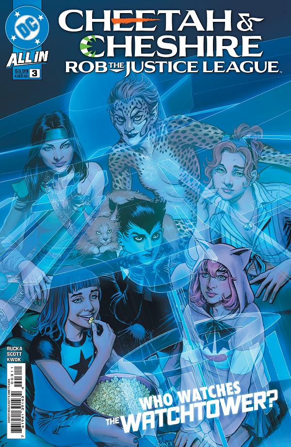 Cheetah And Cheshire Rob The Justice League #3 CVR A NICOLA SCOTT cover
