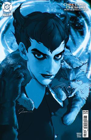 Cheetah And Cheshire Rob The Justice League #3 CVR B (OF 6) CVR B GERALD PAREL CARD STOCK cover