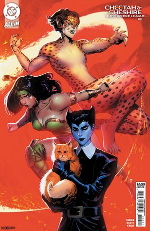Cheetah And Cheshire Rob The Justice League #3 CVR C (OF 6) CVR C NOOBOVICH CARD STOCK cover