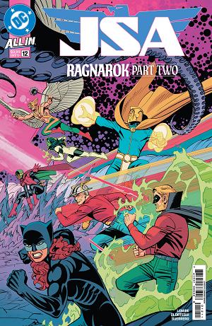Jsa #12 CVR A LEONARDO ROMERO cover