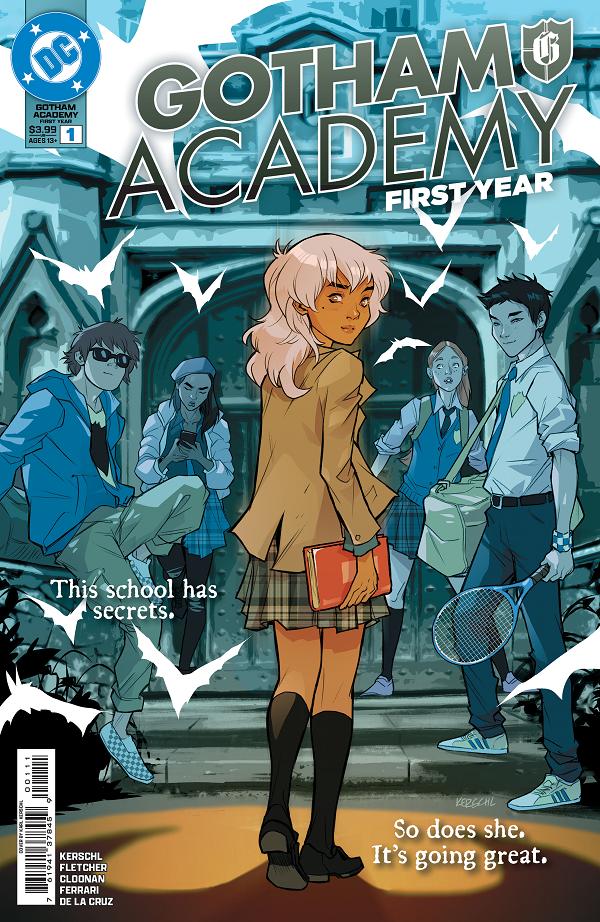Gotham Academy First Year #1 CVR A KARL KERSCHL cover