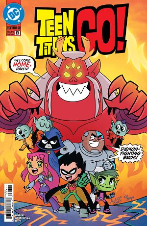 Teen Titans Go #8 cover