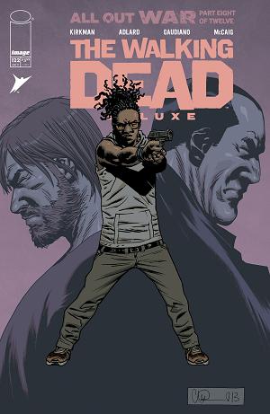 Walking Dead Deluxe #122 CVR B CVR B CHARLIE ADLARD & DAVE MCCAIG cover