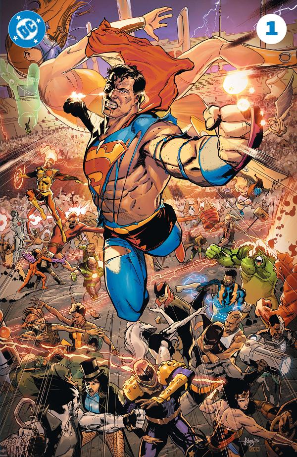 Dc K.o. #1 CVR A JAVIER FERNANDEZ ACETATE cover