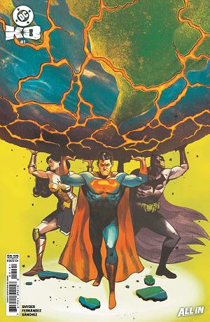 Dc K.o. #1 CVR F (OF 4) CVR F MIKE DEL MUNDO CARD STOCK cover