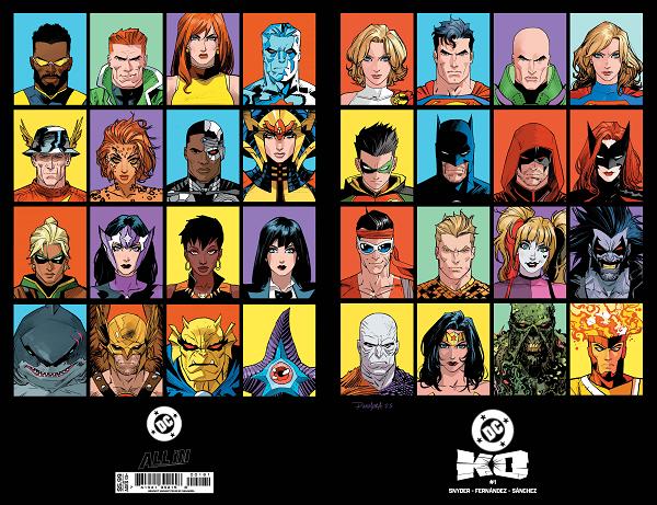 Dc K.o. #1 CVR H (OF 4) CVR H DAN MORA BRACKET CARD STOCK cover