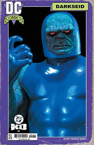 Dc K.o. #1 CVR I (OF 4) CVR I MARK SPEARS DARKSEID CARD STOCK cover
