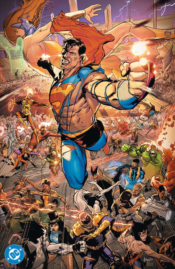 Dc K.o. #1 CVR J (OF 4) CVR J JAVIER FERNANDEZ FOIL cover