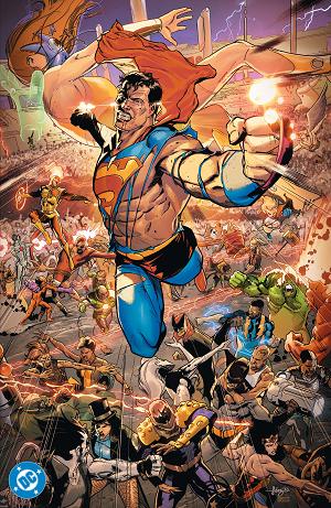 Dc K.o. #1 CVR J (OF 4) CVR J JAVIER FERNANDEZ FOIL cover