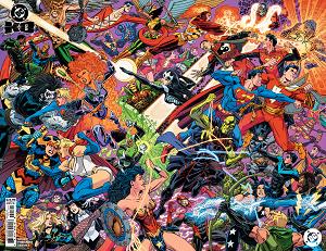 Dc K.o. #1 CVR L (OF 4) CVR L SCOTT KOBLISH DC SHOWCASE WRAPAROUND FOIL cover