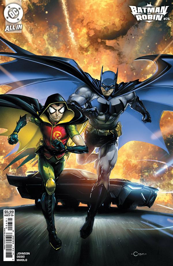 Batman And Robin #26 CVR C CVR C CLAYTON CRAIN CARD STOCK cover