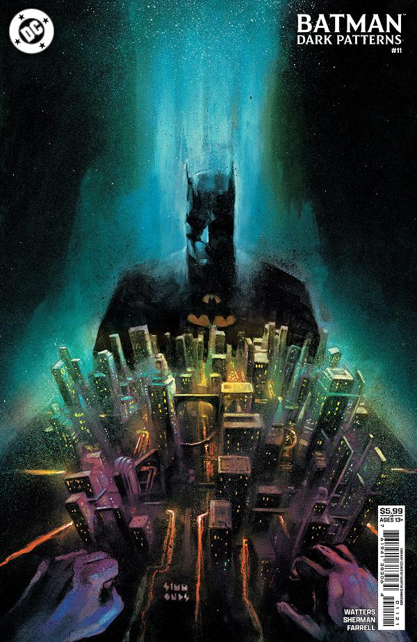 Batman Dark Patterns #11 CVR B (OF 12) CVR B MARTIN SIMMONDS CARD STOCK cover